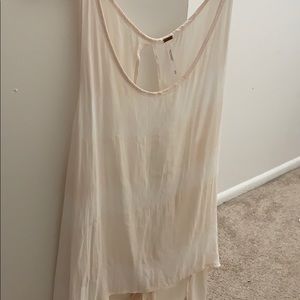 Off white Free People tank top